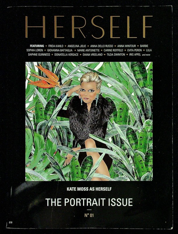 HERSELF Magazine #1 KATE MOSS Lula ANGELINA JOLIE Madonna SCARLETT JOHANSSON