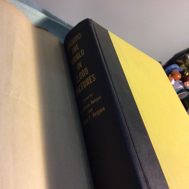 Around The World In 2000 Pictures 1956 Doubleday Hardcover 768 Pages gallery