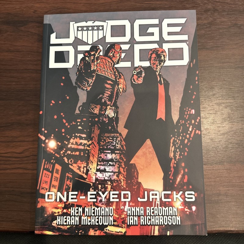 Judge Dredd One-Eyed Jacks TPB by Niemand, Kenneth; Richardson, Ian 2000ad NM