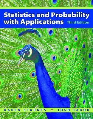 Statistics and Probability with Applications (High School), Starnes, Daren,Tabor