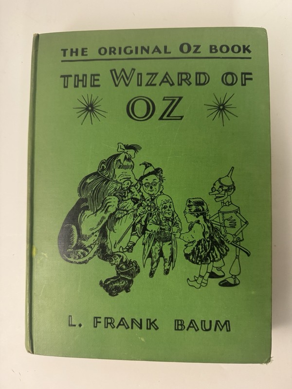Original Wizard of Oz Hardcover Book by L. Frank Baum c 1903 Bobbs-Merrill Co