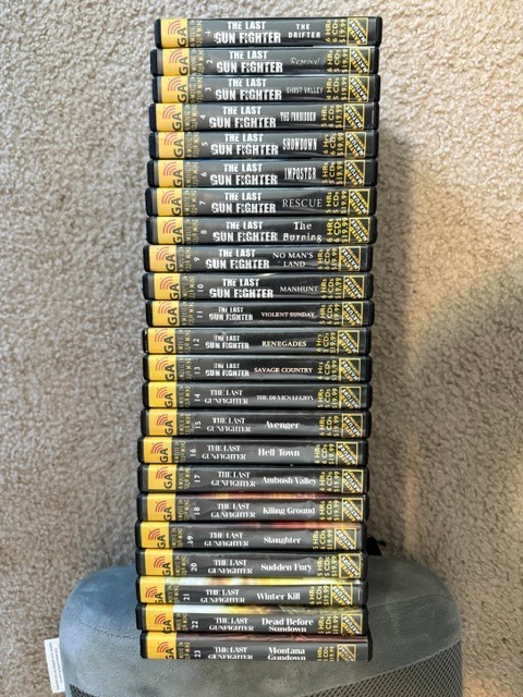 The Last Gunfighter Audiobooks CDs 1 – 23 William W. Johnstone GraphicAudio