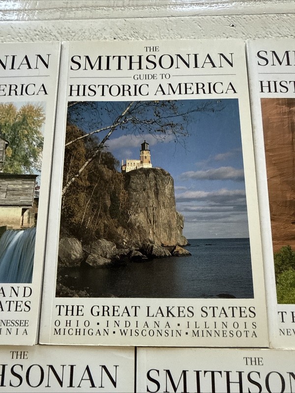 Smithsonian Guide to Historic America 5 Vol PB Lot Stewart Tabori & Chang gallery