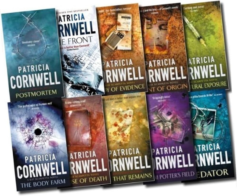 COMPLETE Set of 26 Kay Scarpetta Books by Patricia Cornwell