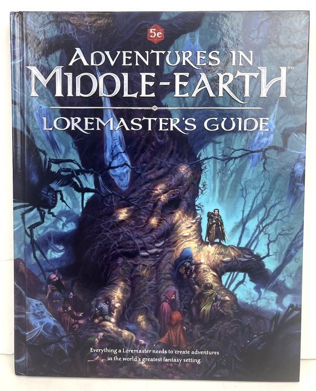 Adventures in Middle Earth Loremasters Guide by Cubicle 7 Hardcover 2017