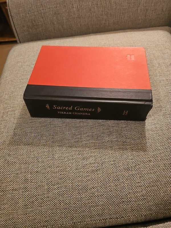 Sacred Games: A Novel by Vikram Chandra, 2007, 1st US Edition, 1st Pr, SIGNED