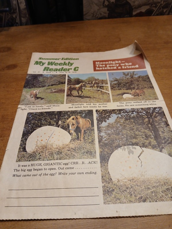 My Weekly Reader C Volume 21 Issue 1 June 15, 1970 Summer Edition Kid Paper