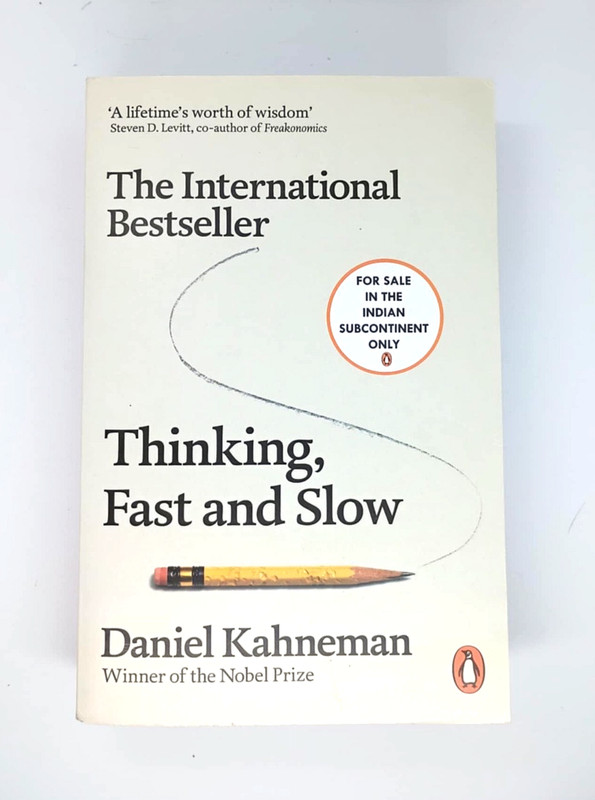 Thinking, Fast and Slow Daniel Kahneman Paperback Special India English Version