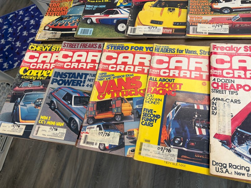Vintage Car Craft Magazine Lot of 22 - 1971, 1973, 1976, 1977, 1978, 1980, 1981 gallery