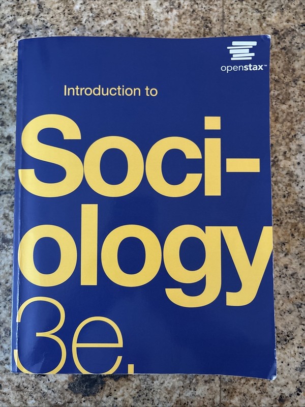 Introduction to Sociology 3e by OpenStax (Official Print Version, paperback …