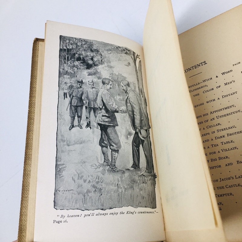 The Prisoner of Zenda by Anthony Hope 1894 Hardcover Henry Holt & Company 1st Ed gallery