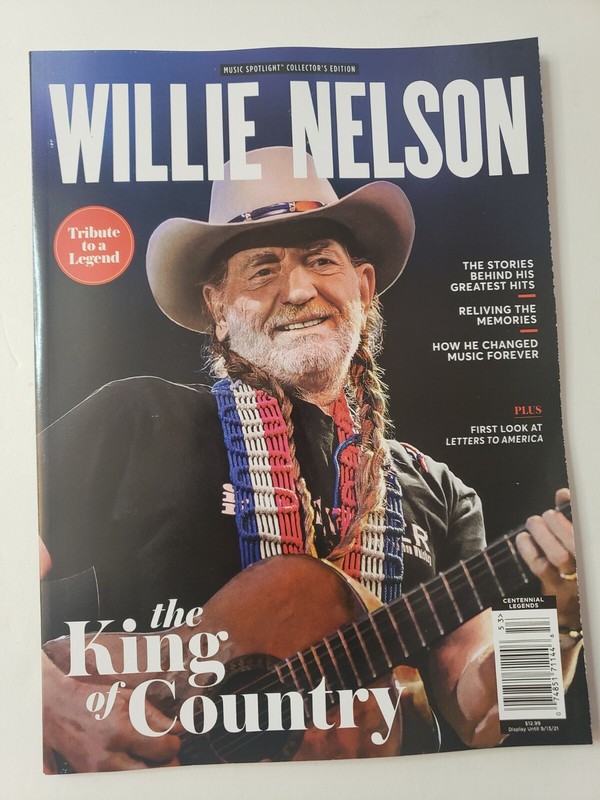 Music Spotlight Collector’s Edition September 2021 Magazine Willie Nelson