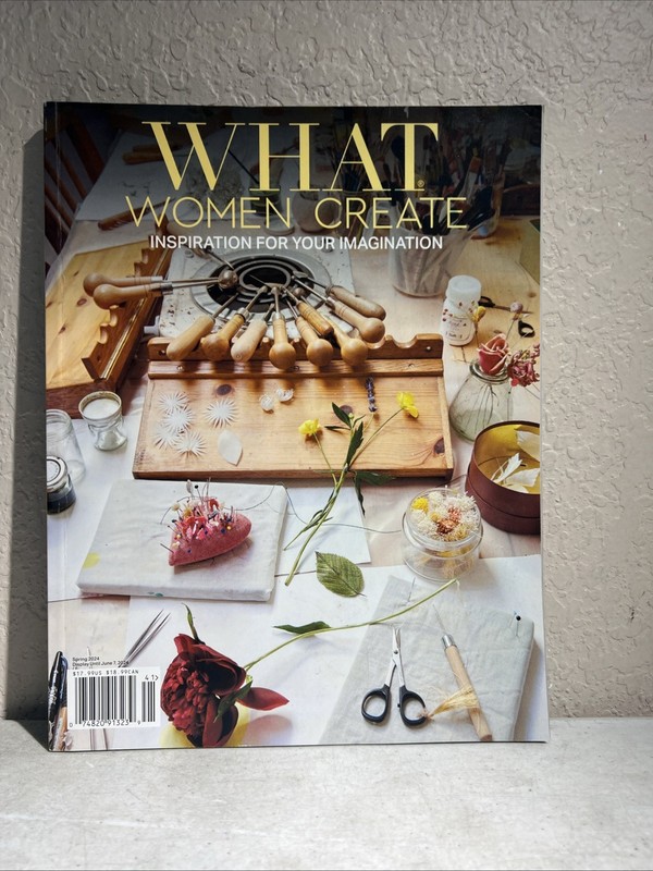 4 issues Where & What Women Create Magazine 2024 - Issues 22-25 gallery