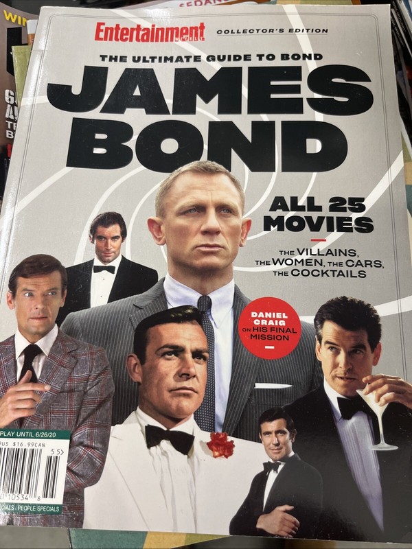 Ultimate Guide to James Bond 007 (Entertainment Weekly 2020 Collector’s Edition)