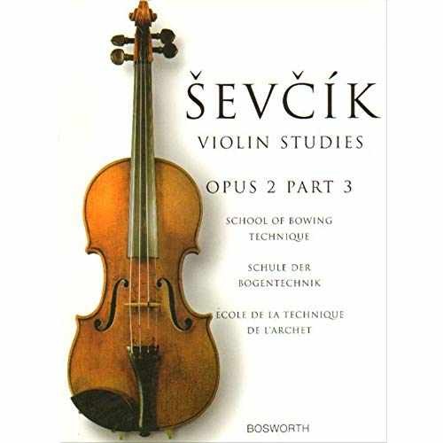 Sevcik Violin Studies – Opus 2, Part – Paperback, by Sevcik Otakar – Very Good