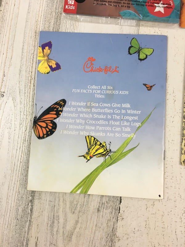 Lot of 16 Chick-fil-a Books Kids Classics DK Amazing Animals Parrots Science Vtg gallery