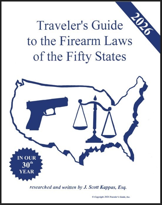 TRAVELER’S GUIDE TO FIREARM LAWS OF 50 STATES 2026-Concealed Carry Gun Laws