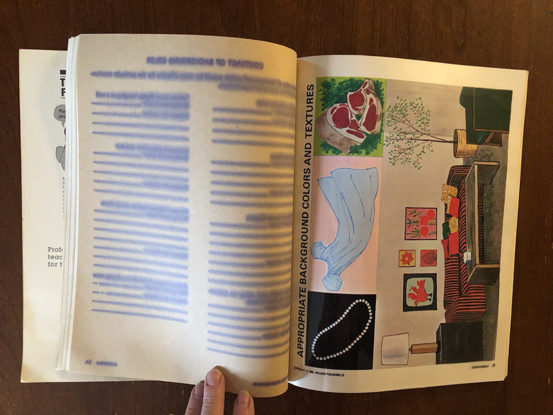 Milliken Full Color Transparency Duplicating Book Color in Display ART Teaching gallery