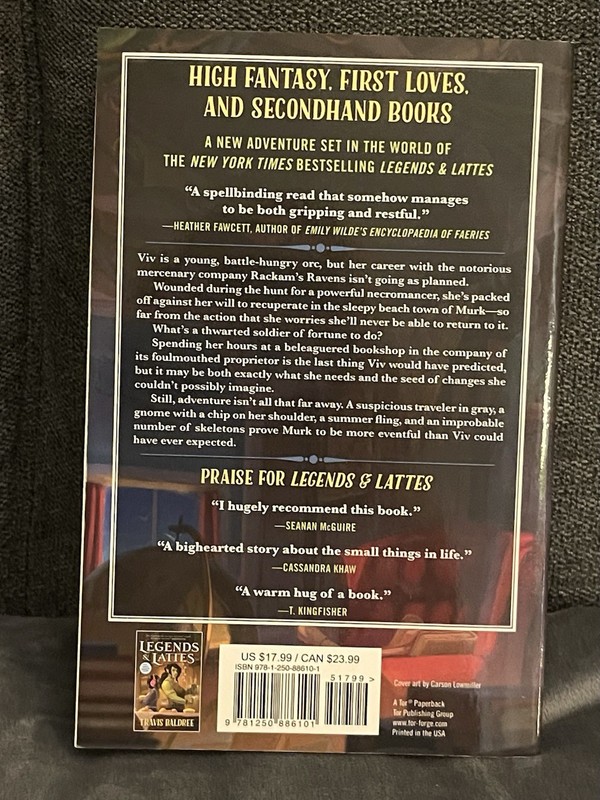 Bookshops & Bonedust by Travis Baldree Paperback gallery