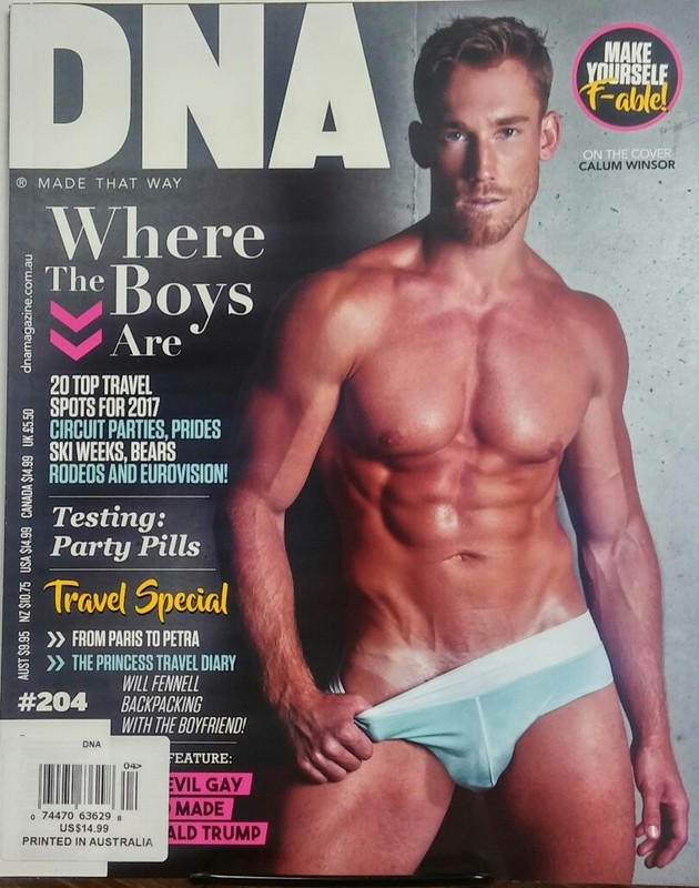 DNA No 204 Calum Winsor Where The Boys Are Testing Party Pills FREE SHIPPING sb