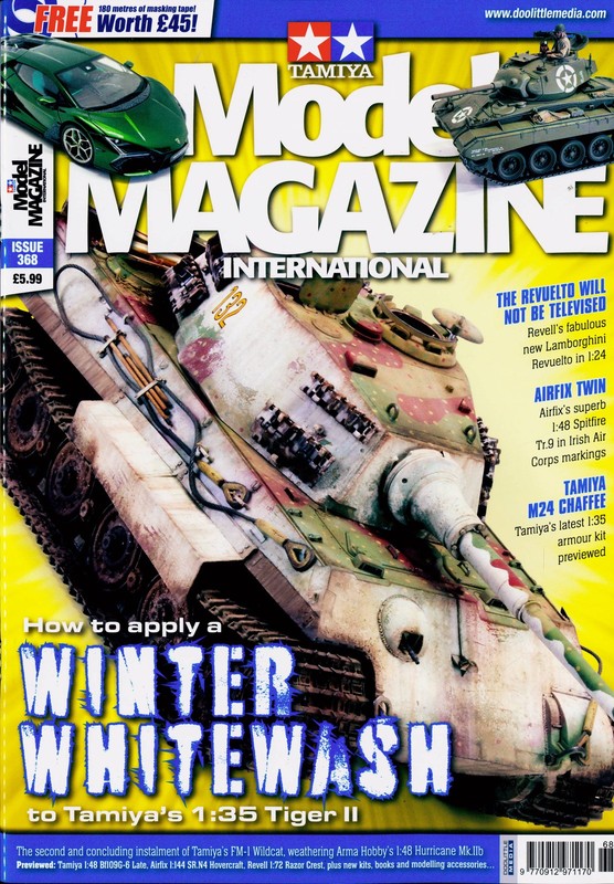 TAMIYA MODEL MAGAZINE MAGAZINE NO 368