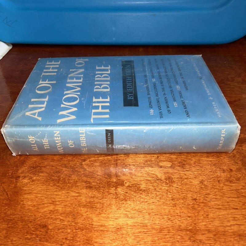 All Of The Women Of The Bible, by Edith Deen HARDCOVER FIRST EDITION 1955 F5 gallery