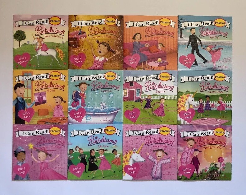 Pinkalicious Childrens Books Phonics I Can Read Readers Learn to Read Lot 12 gallery