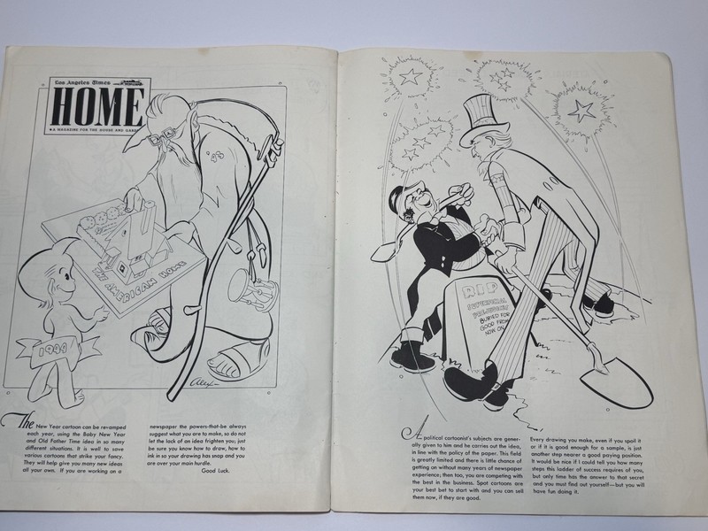 COMICS by Walter T Foster Instructional Drawing Book #23 VTG 1950s Hal Rasmusson gallery