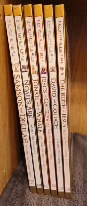 Discovering The Bible Series – 6 Books ‘ Samson, Jonah, Jesus, David, Noah’s Ark