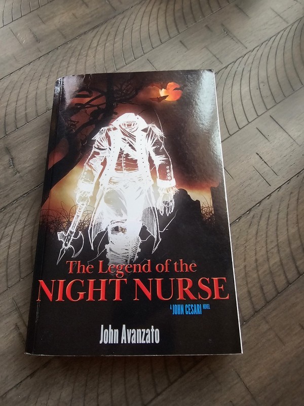 The Legend Of The Night Nurse Softcover Book Signed