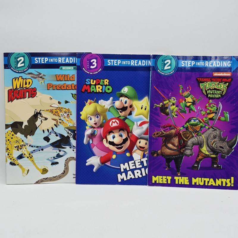 Lot Of 3 Wild Predators Wild Kratts Super Mario Teenage Mutant Ninja Turtles