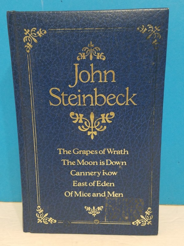 John Steinbeck 5 in 1 Hardcover Book Collection Heinemann Octopus 1983