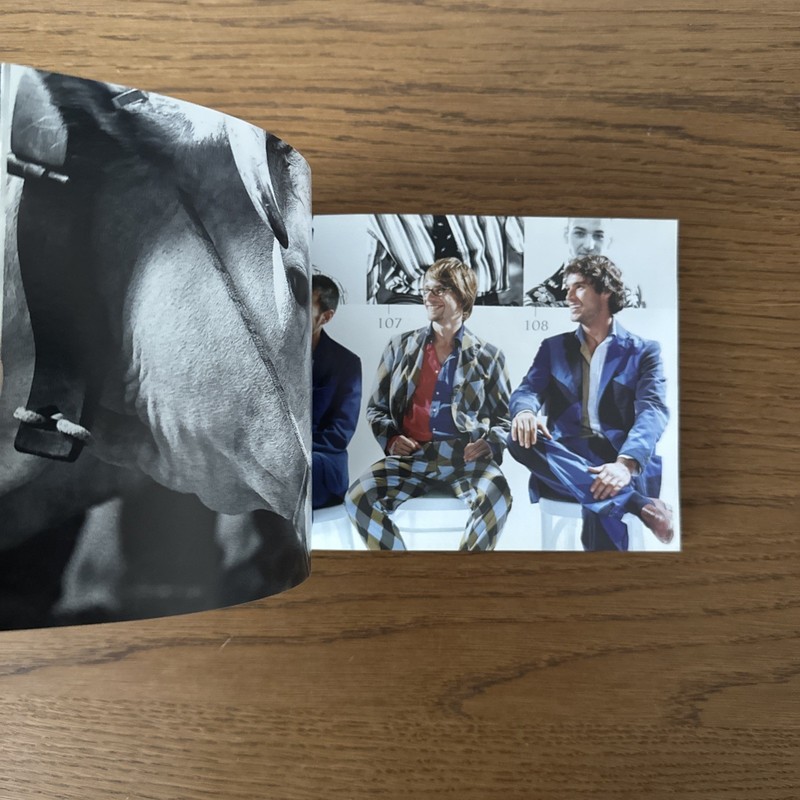 Rare ETRO Men's Collection 2003 Spring Summer Runway Catalogue Brochure Book gallery