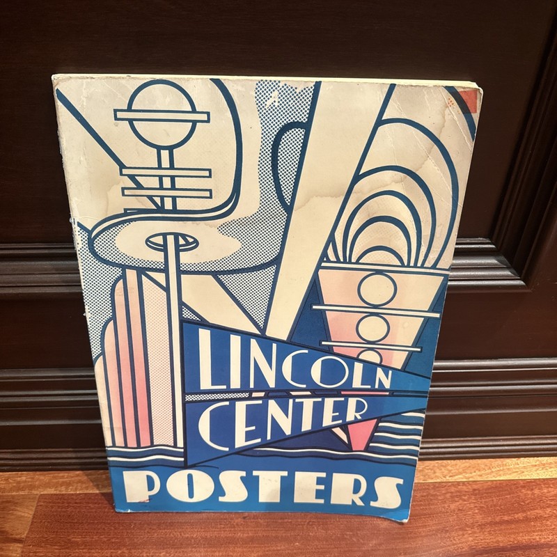 Original 1980 Lincoln Center Posters – Hubert Kupferberg – Harry Abrams NYC RARE