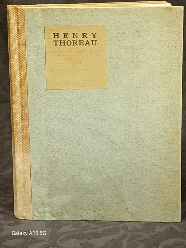 LITTLE JOURNEYS TO THE HOMES OF GREAT PHILOSOPHERS-THOREAU / ELBERT HUBBARD-1904