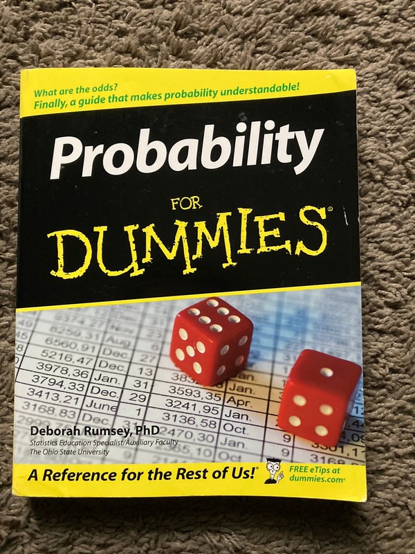 Probability for Dummies by Deborah J. Rumsey (2006, Trade Paperback)