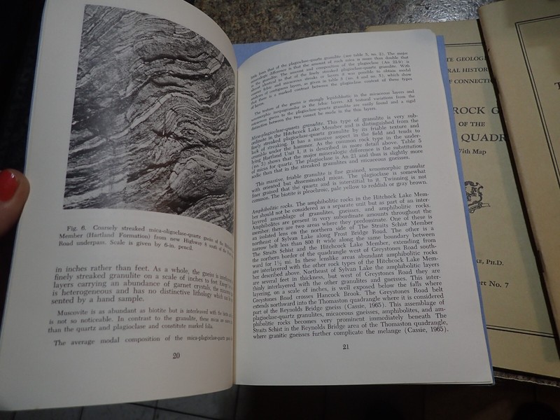 The BEDROCK GEOLOGY OF the Waterbury QUADRANGLE & Map - Connecticut 1967 gallery