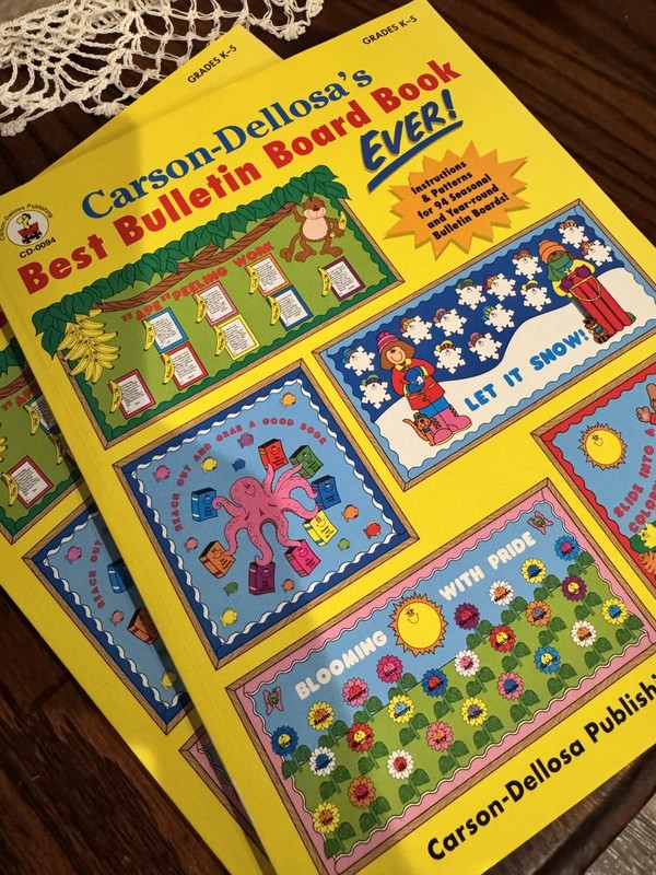NEW OId Stock Carson-Dellosa's Best Bulletin Board Book Ever, Grades K - 5 gallery
