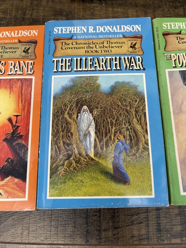 The Chronicles of Thomas Covenant The Unbeliever Books 1-3 Box Set 1977 Print gallery