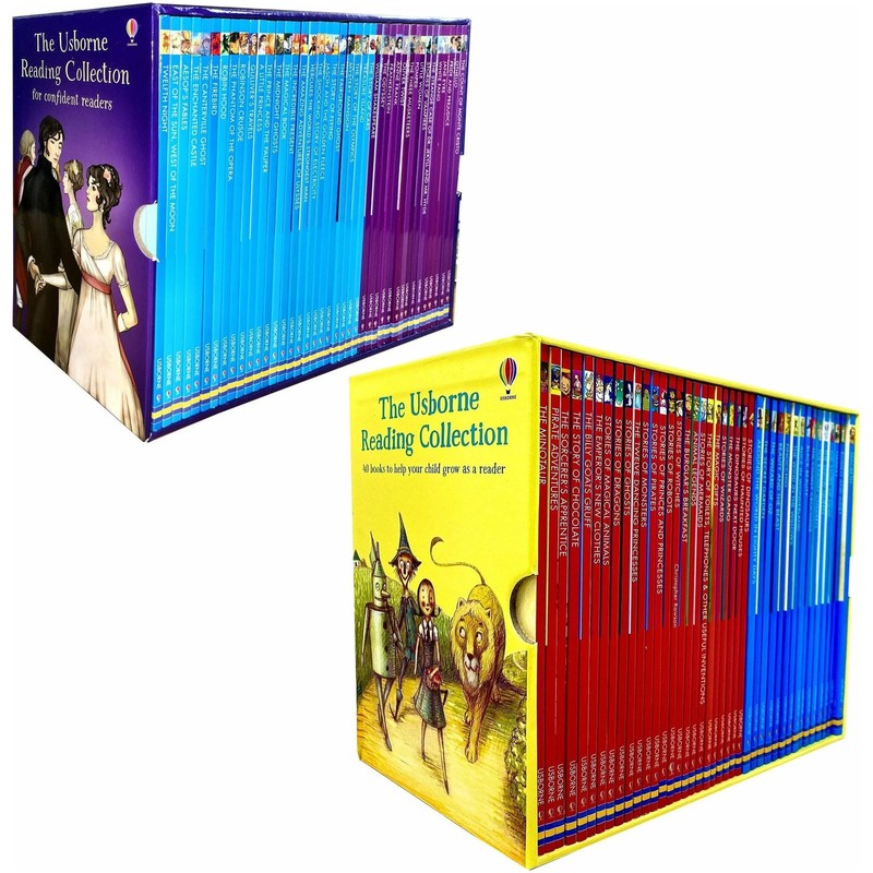 Usborne Young Reading Library Collection 80 Books Set Complete School Pack Age 5