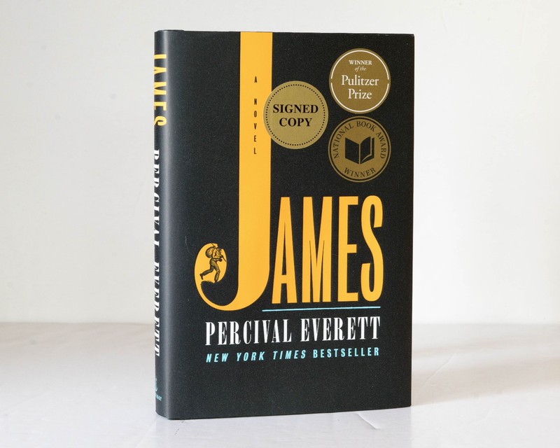 JAMES by Percival Everett SIGNED 1st Edition Hardcover Book (2024) Pulitzer