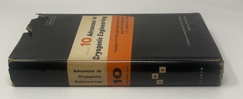 Advances in Cryogenic Engineering Volume 10 1st edition Vintage Timmerhaus E5 gallery