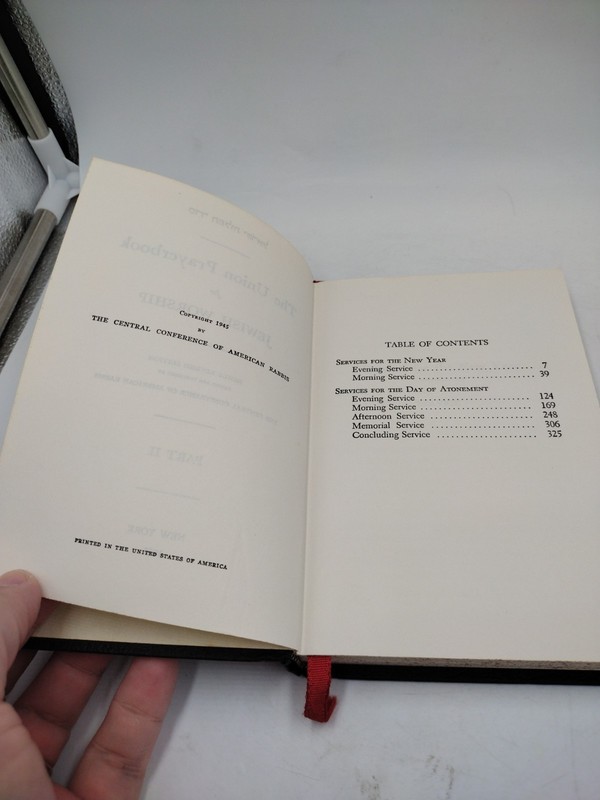 The Union Prayer Book Part 2 Newly Revised Edition Vintage Flex Cover 1962 gallery