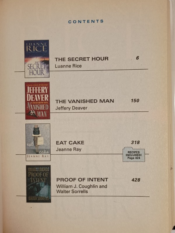 4 Books in 1 Readers Digest - Vol 4 2003 Rice, Deaver, Ray, Coughlin gallery