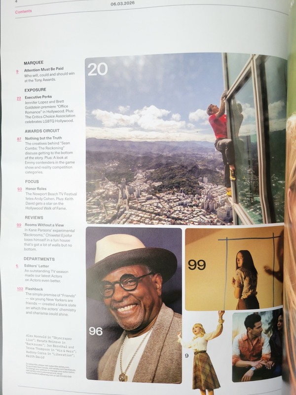 Noah Wylie & Sally Field - Variety Magazine June 3, 2026 Actors on Actors gallery