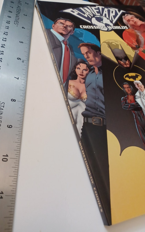 PLANETARY: CROSSING WORLDS Warren Ellis John Cassaday Batman Paperback gallery