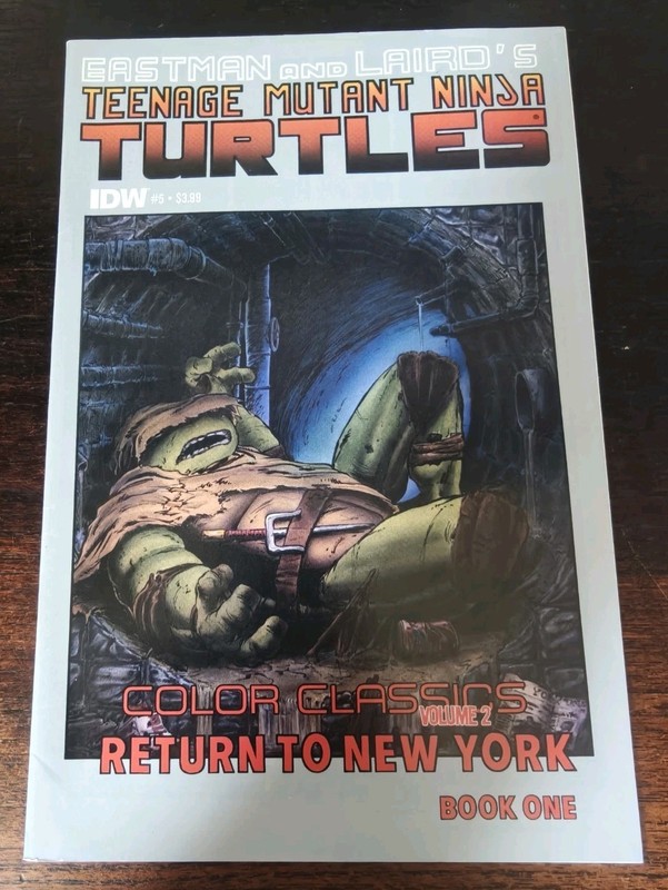 Teenage mutant ninja turtles: colour classics #5 2014 Return to New York IDW