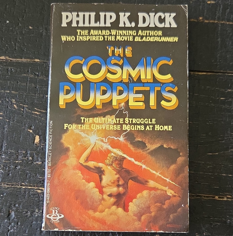 Philip K. Dick The Cosmic Puppets Paperback Berkley Science Fiction