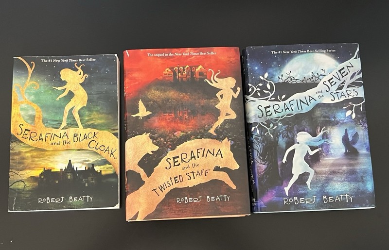 3 Books Disney Kids Magical Series “Serafina” Trilogy by Robert Beatty YA/Teens