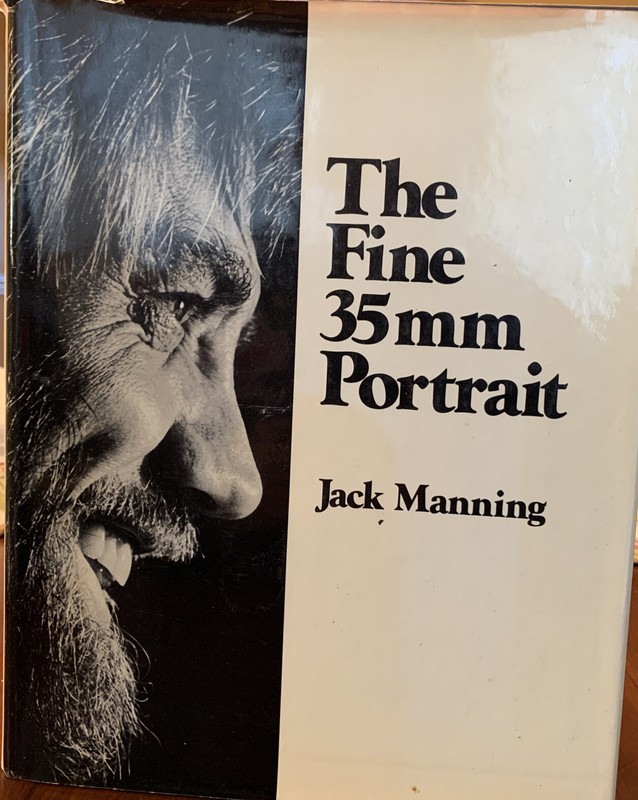 THE FINE 35mm PORTRAIT – JACK MANNING H/C D/J 1978 VG++